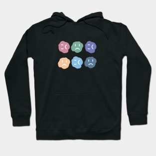 Colourful Sad Feeling Hand Drawing Hoodie